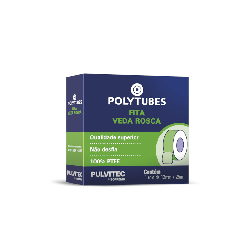 Veda Rosca 12mmx25m Pulvitec