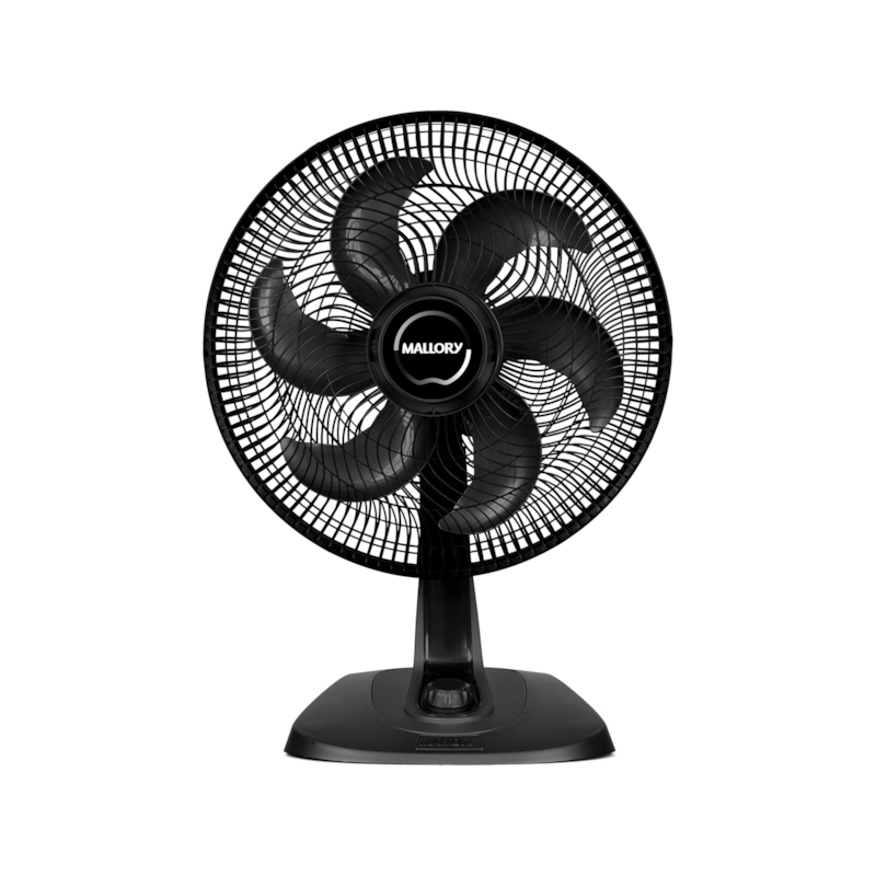 Ventilador de Mesa Turbo Fresh 40cm Preto Malory