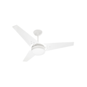 Ventilador de Teto Ideal LED 3 Pás Branco 220V C3V Venti Delta