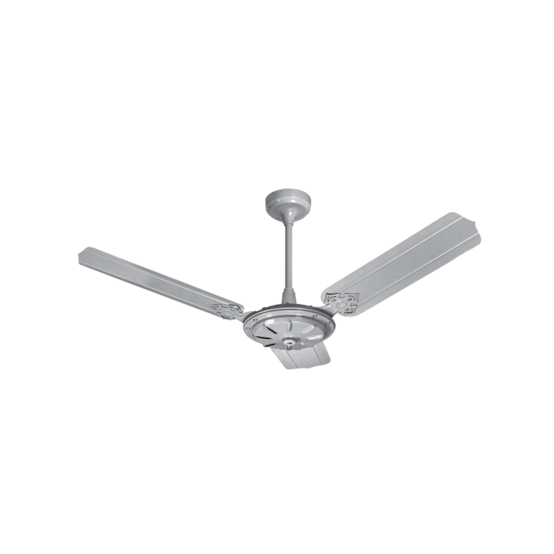 Ventilador de Teto New Comercial Eco 3 Pás CH 220V Cinza Venti Delta