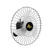 Ventilador Oscilante de Parede Gold 60cm Preto Venti-Delta