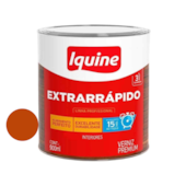 Verniz Extra Rápido Mogno 900ml Iquine Verniz Extra Rápido Mogno 900ml Iquine