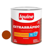 Verniz Extra Rápido Mogno Colonial 900ml Iquine Verniz Extra Rápido Mogno Colonial 900ml Iquine