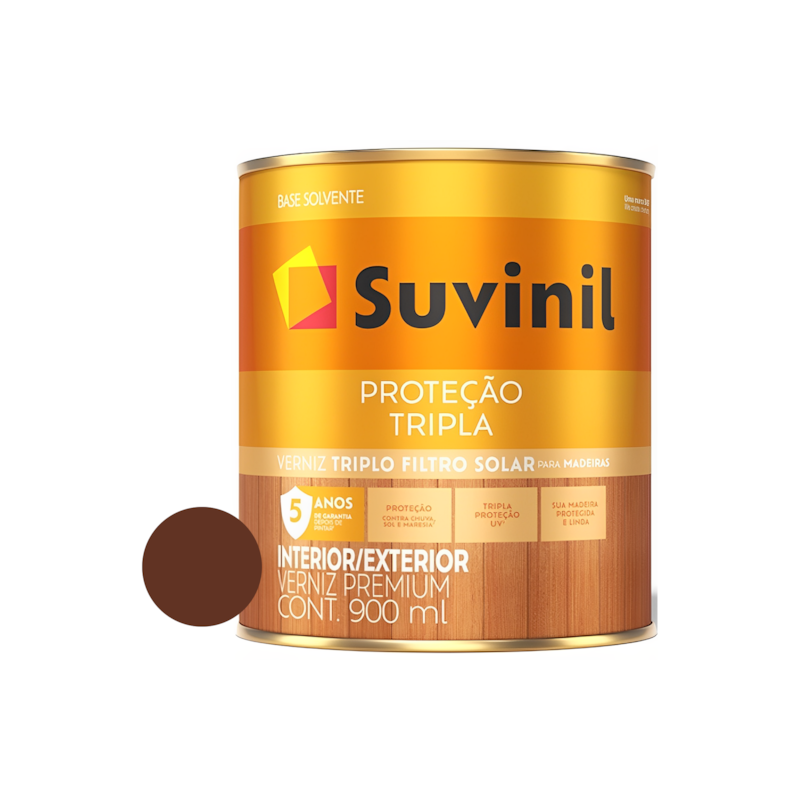 Verniz Proteção Tripla Brilhante Imbuia 900ml Suvinil