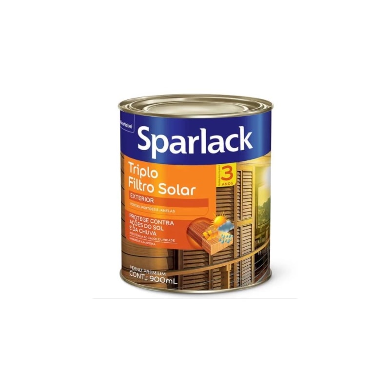 Verniz Sparlack Solgard Triplo Filtro Solar BR Natural 900 ML