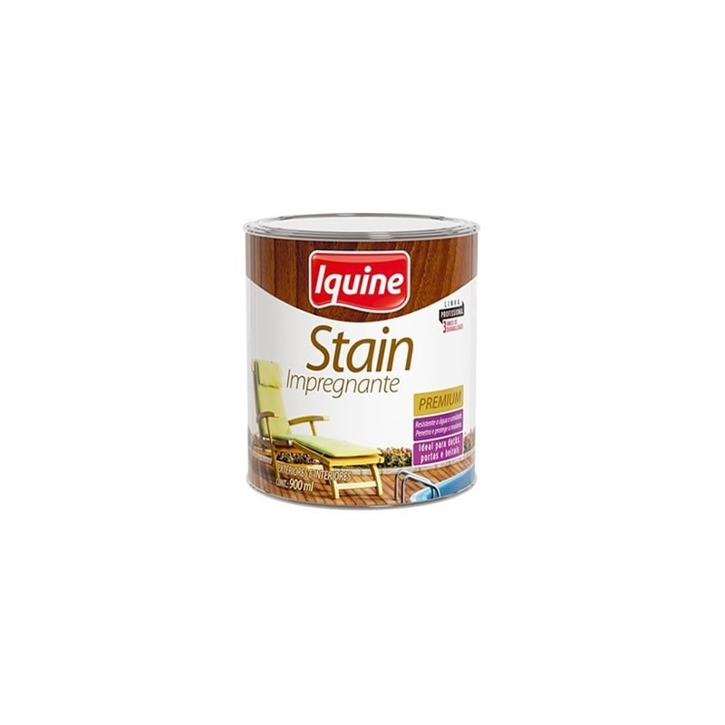 Verniz Stain Impregnante Incolor 900ml Iquine
