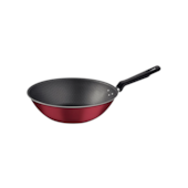 Wok Loreto em Alumínio Vermelho 28cm 3,6L Tramontina Wok Loreto em Alumínio Vermelho 28cm 3,6L Tramontina