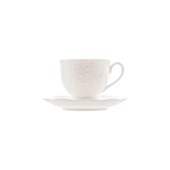 Xícara Café New Bone Butterfly Flower 100ml Lyor