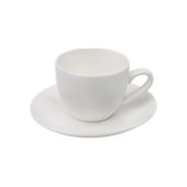 Xícara com Pires Café Clean Porcelana Lyor Xícara com Pires Café Clean Porcelana Lyor