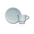 Xicara de Café com Pires Azul Cottage Germer