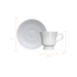 Xicara de Café com Pires Branco Cottage Germer