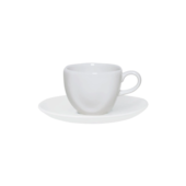 Xicara de Chá 220ml com Pires Oxford (Cores Sortidas)