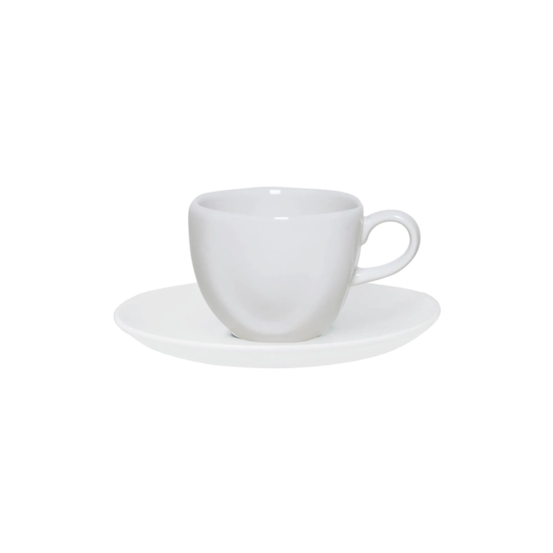 Xicara de Chá 220ml com Pires Oxford (Cores Sortidas)
