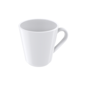 Xícara de Chá Leonora 70ml em Porcelana Tramontina Xícara de Chá Leonora 70ml em Porcelana Tramontina